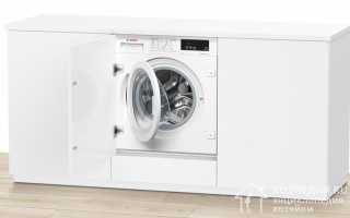 Встроенная стиральная машина Bosch
