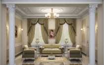 Потолочная гардина на натяжной потолок, методы монтажа