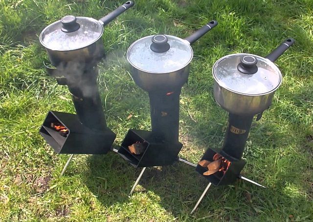 Печка из квадратной трубы своими руками
