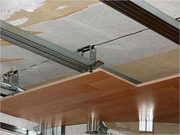 Укладка ламината на каркас