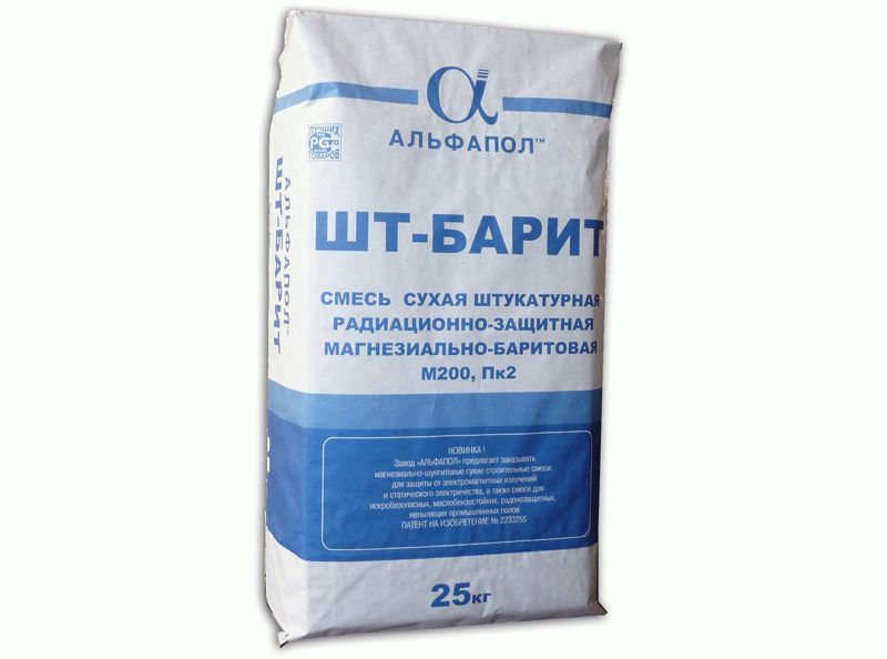 Штукатурка, защищающая от радиационных излучений