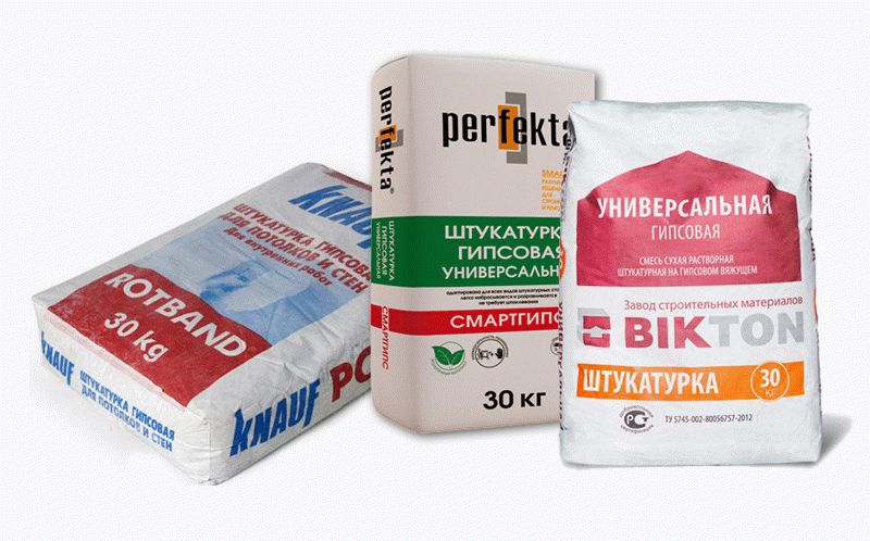 Сухие штукатурные смеси требуют разведения водой