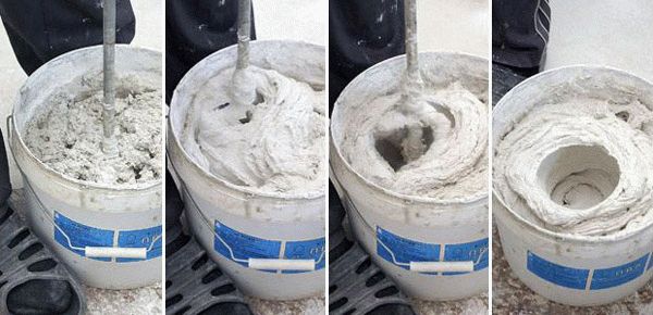 Приготовление известковой штукатурки