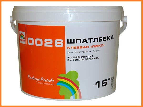 Акриловая клеевая шпатлевка