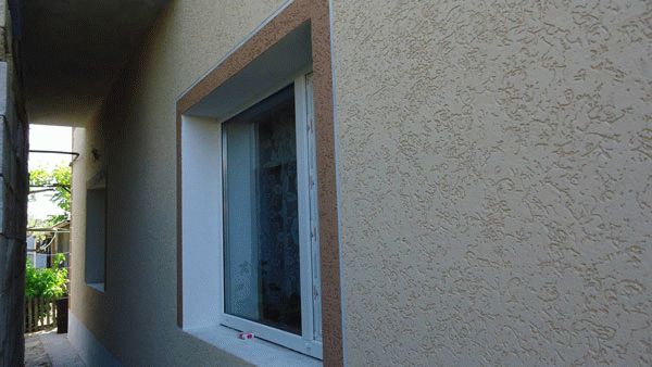 Штукатурка короед отделка фасада Штукатурка короед отделка фасада