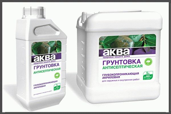 Грунтовка с антисептиком