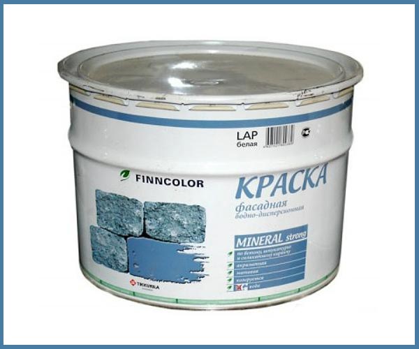 Виниловая краска по бетону Finncolor