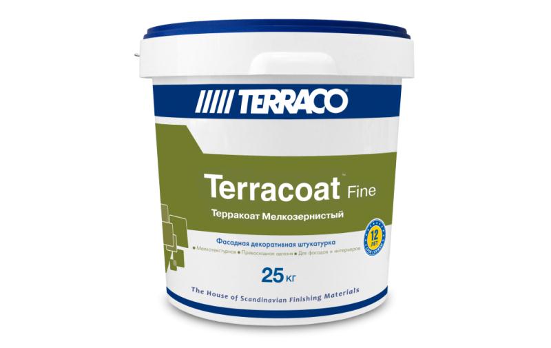 Фасадная акриловая штукатурка Terracoat Fine "Шагрень"