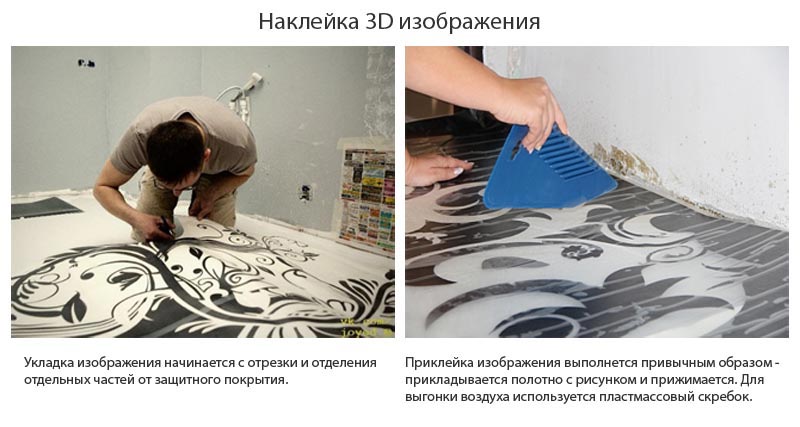 Наклеивание изображения
