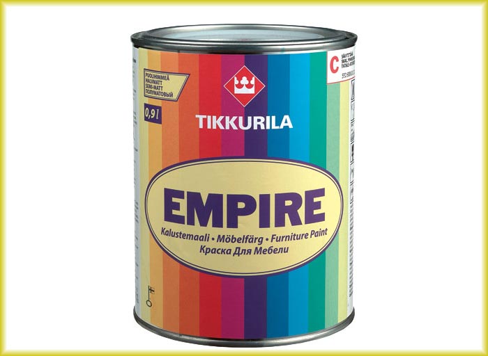 Специализированная алкидная краска для мебели Tikkurila Empire